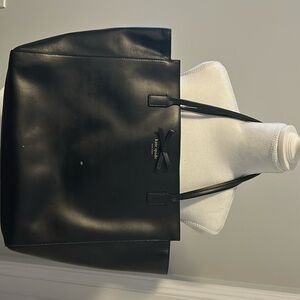 Kate Spade Black Leather Tote